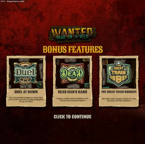 Wanted Dead or a Wild tips image